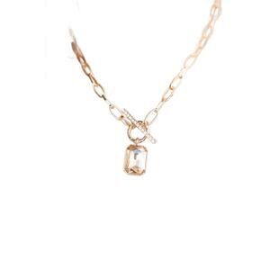 NEW ANARCHY STREET the jewel pendant necklace in gold